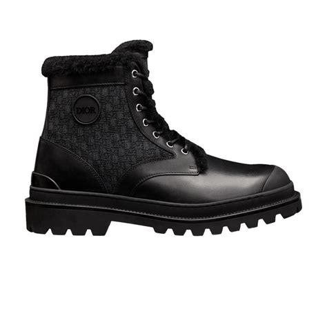 dior camp boot|Diorcamp Ankle Boot Uber Black Dior Oblique Textured Rubber.